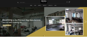 homepage screenshot of beanbing.com